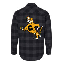 Vintage Walking Angry Tiger Grambling State Flannel Shirt | Artistshot