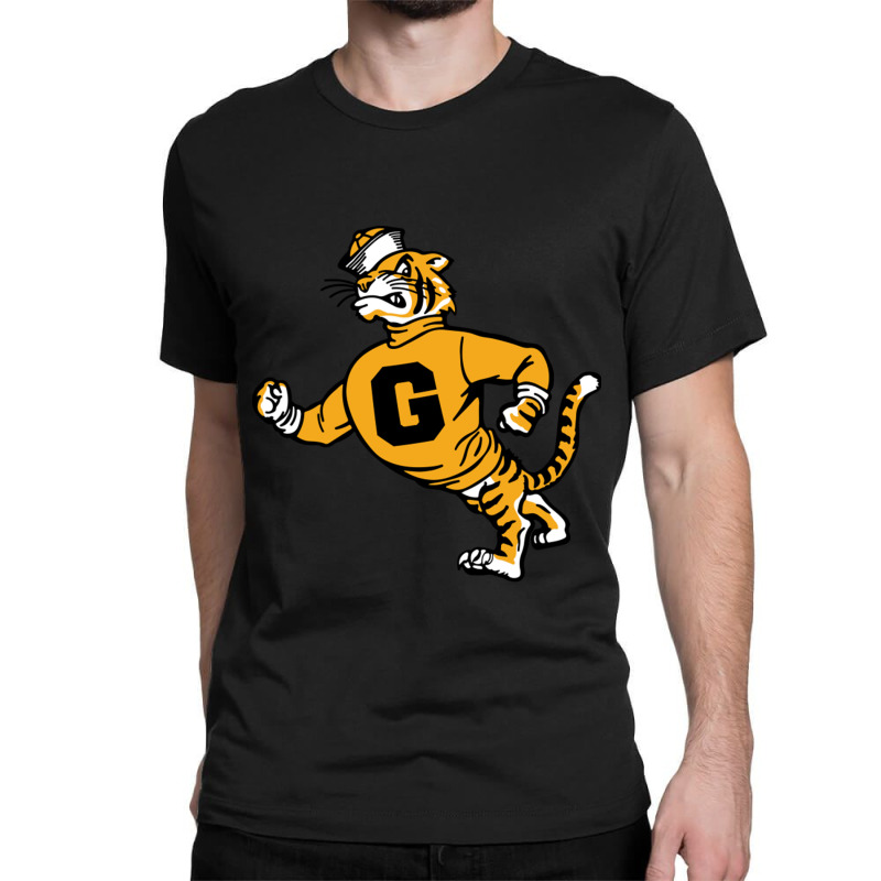 Vintage Walking Angry Tiger Grambling State Classic T-shirt by JeremyHurley | Artistshot