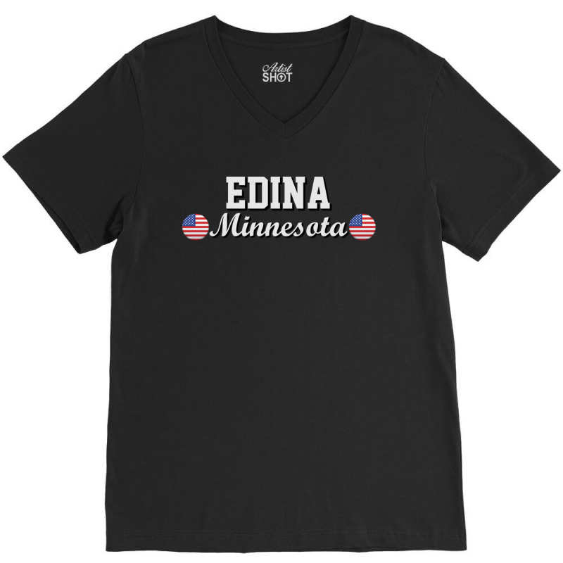 Edina Minnesota V-neck Tee | Artistshot