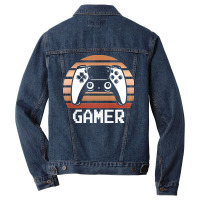 Gamer Clothes T  Shirt Gamer Pastel Goth Retro Funny Men Denim Jacket | Artistshot