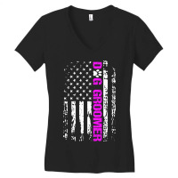 Dog Groomer  American Flag Patriotic Dog Groomer Gift Premium Women's V-neck T-shirt | Artistshot