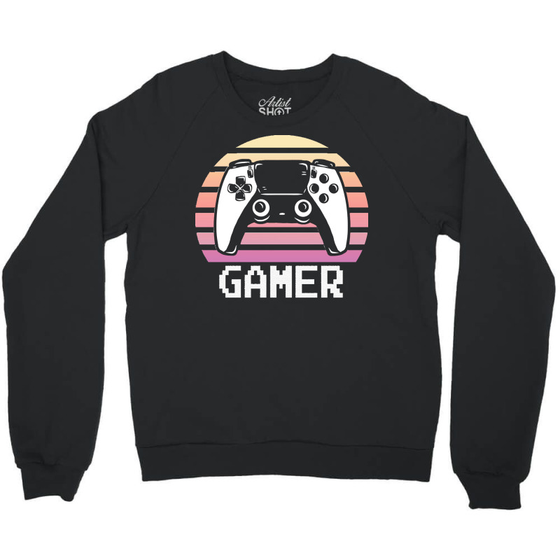 Gamers Clothing T  Shirt Gamer Pastel Goth Retro Crewneck Sweatshirt | Artistshot