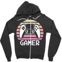 Gamers Clothing T  Shirt Gamer Pastel Goth Retro Zipper Hoodie | Artistshot