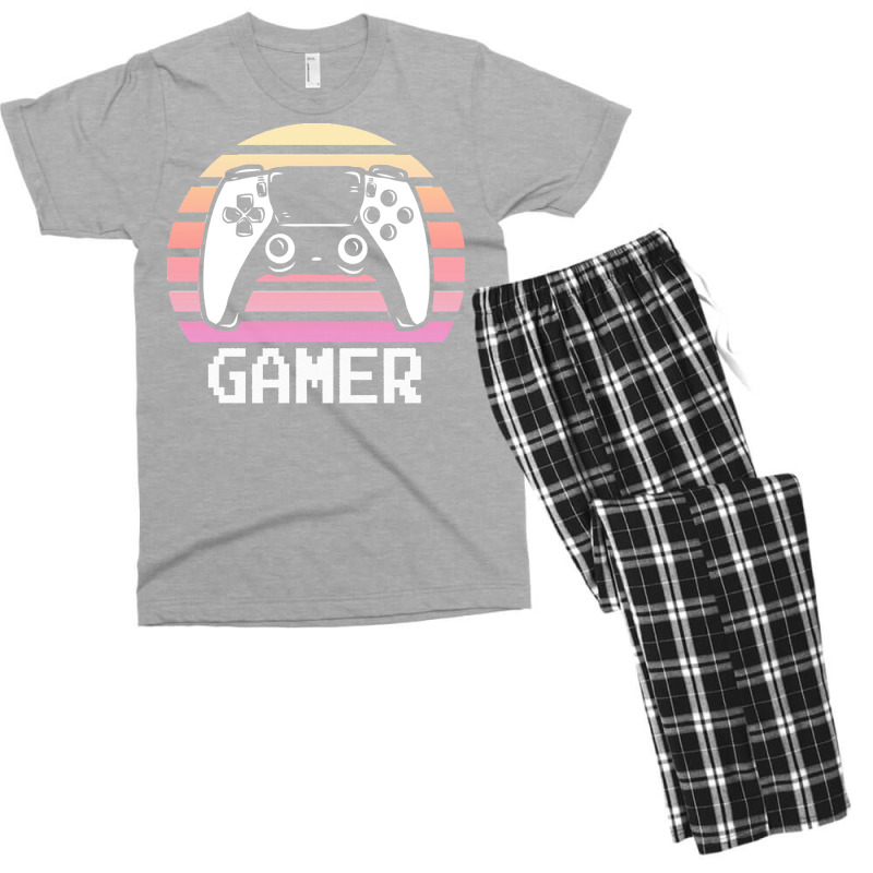 Gamers Clothing T  Shirt Gamer Pastel Goth Retro Men's T-shirt Pajama Set | Artistshot