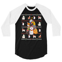 Cat Tree Cat   Cat Tree Christmas 3/4 Sleeve Shirt | Artistshot