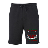 Now I Have A Machine Gun Christmas Sweater Fleece Short | Artistshot