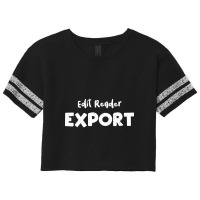 Edit Render Export Scorecard Crop Tee | Artistshot