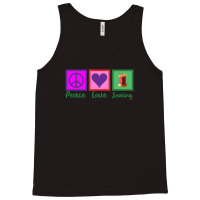 Peace Love Sewing Tank Top | Artistshot