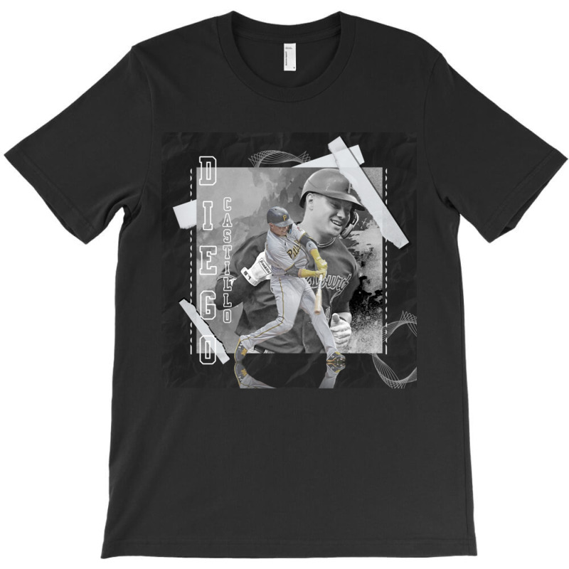 Diego Castillo Baseball Paper Poster Pirates 3 T-shirt | Artistshot