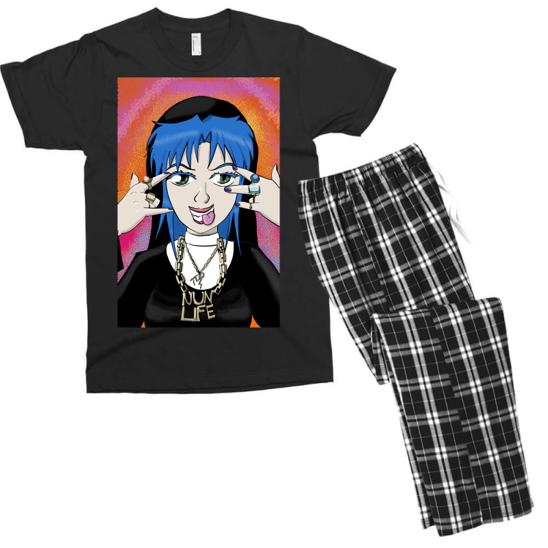 Nun Life T-shirt Men's T-shirt Pajama Set | Artistshot