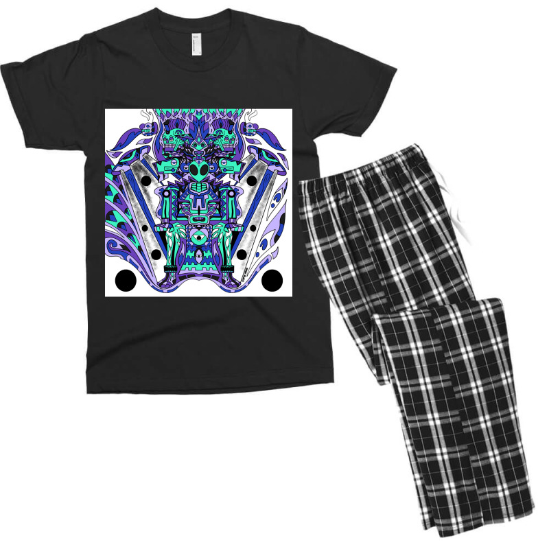 Mictlantecalien Ecopop Men's T-shirt Pajama Set by Box Bingham | Artistshot