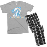 Great Dane Dad T  Shirt Great Dane Dad Cool Retro Vintage Gifts Cool S Men's T-shirt Pajama Set | Artistshot