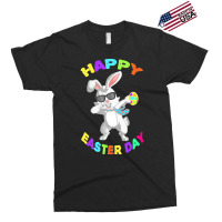 Happy Easter Bunny T  Shirt Funny Dabbing Rabbit Sunglasses Easter Bun Exclusive T-shirt | Artistshot