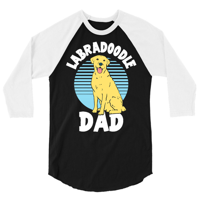 Labradoodle T  Shirt Labradoodle Dad T  Shirt 3/4 Sleeve Shirt | Artistshot