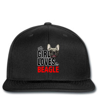 Merry Christmas Dog This Girl Loves Her Beagle Printed Hat | Artistshot