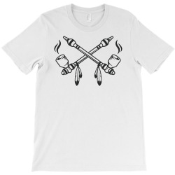 funny indian peace pipe T-Shirt | Artistshot