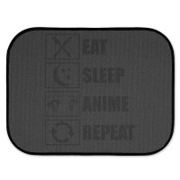 Eat, Sleep, Anime, Repeat!!!!!! Rear Car Mat | Artistshot