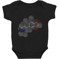 Ecstasy Molecule Chemistry Baby Bodysuit | Artistshot