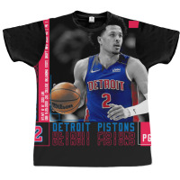 Cade Cunningham Basketball Edit Poster Pistons Graphic T-shirt | Artistshot