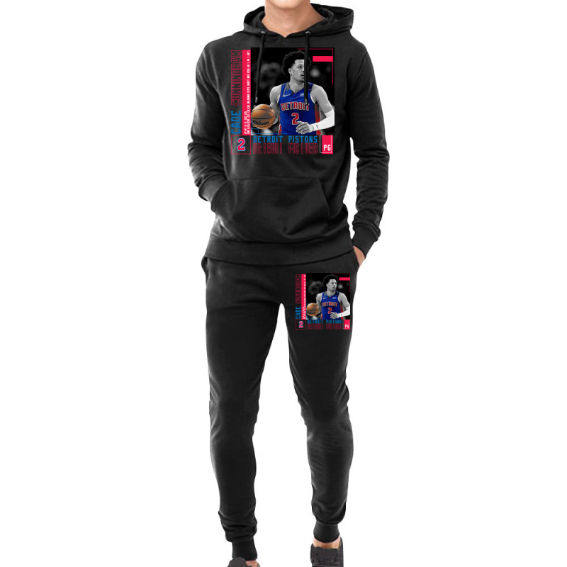 Cade Cunningham Basketball Edit Poster Pistons Hoodie & Jogger set by adwoaafredyy | Artistshot