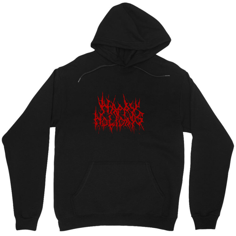 Happy Metal Holidays Unisex Hoodie by Irena D Good | Artistshot