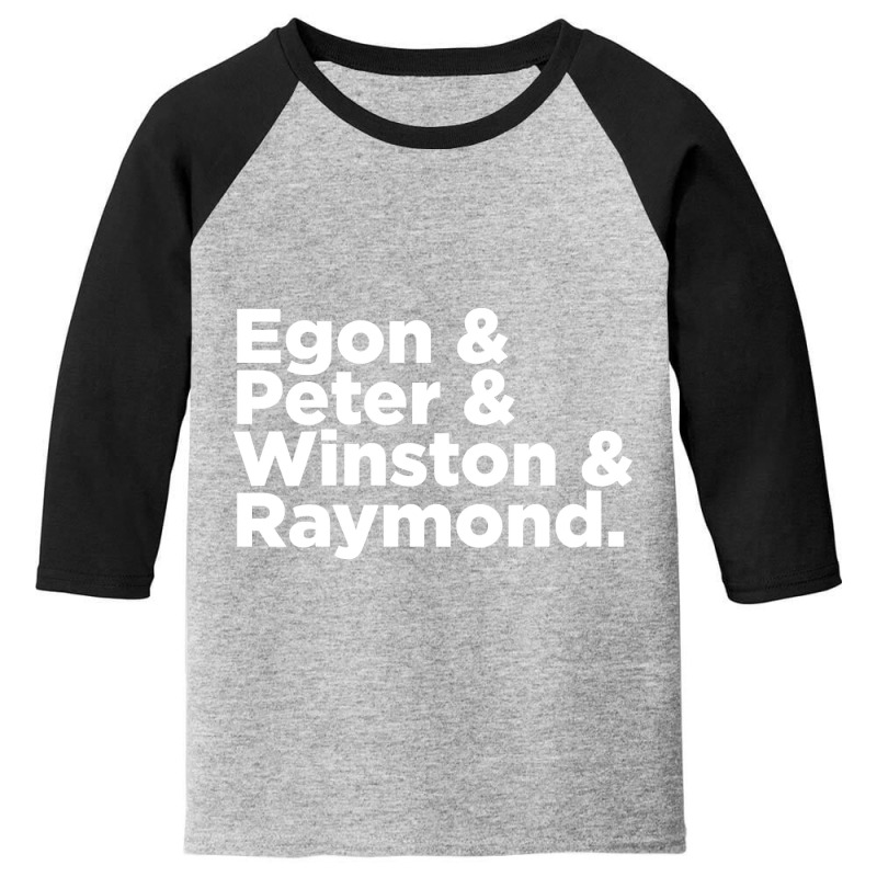 Egon & Peter & Winston & Raymond Youth 3/4 Sleeve by Milne Charlton | Artistshot