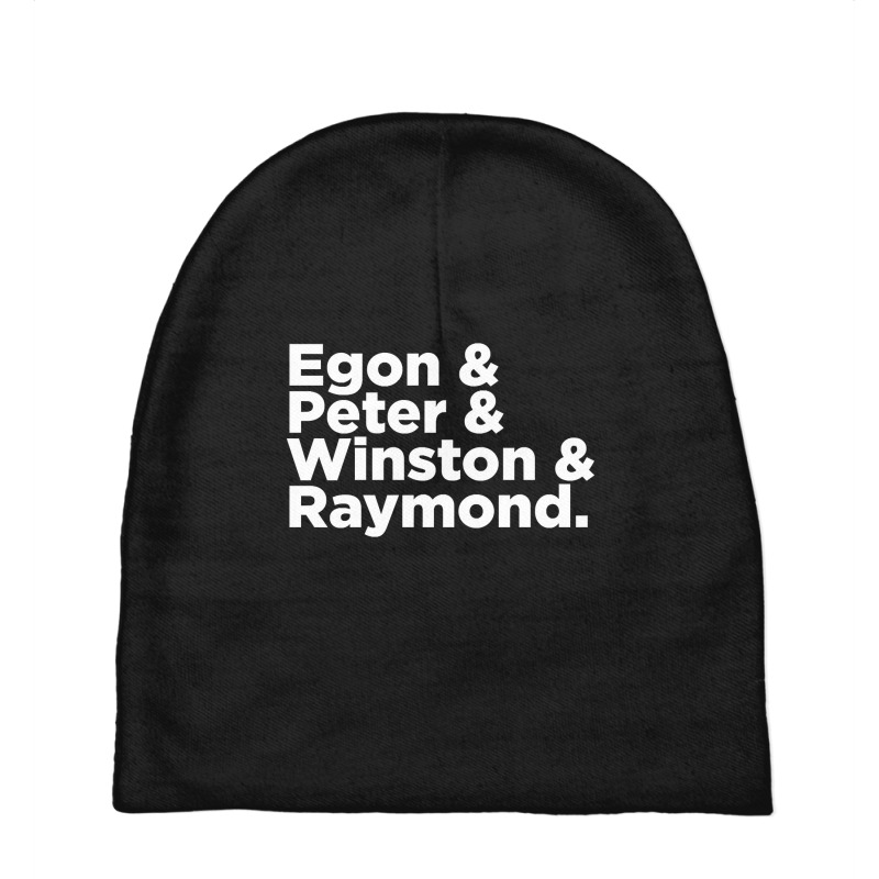 Egon & Peter & Winston & Raymond Baby Beanies by Milne Charlton | Artistshot