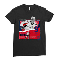 Dmitry Orlov Hockey Paper Poster Capitals Ladies Fitted T-shirt | Artistshot