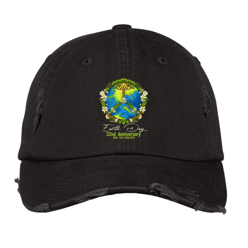 Earth Day 2022 52nd Earth Day Gifts Girls Boys Vintage Cap | Artistshot