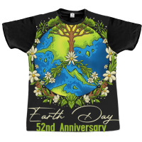 Earth Day 2022 52nd Earth Day Gifts Girls Boys Graphic T-shirt | Artistshot