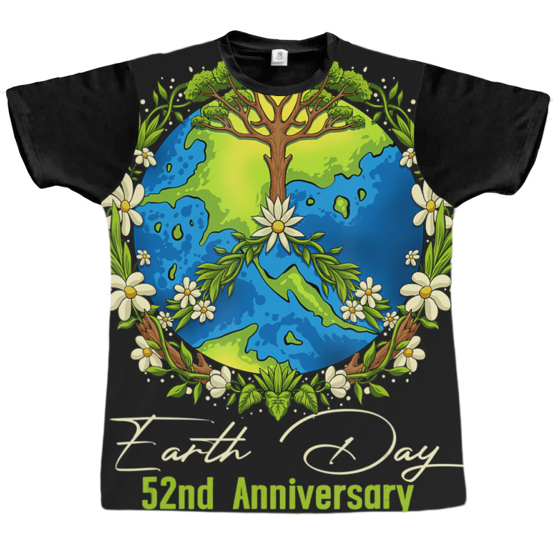 Earth Day 2022 52nd Earth Day Gifts Girls Boys Graphic T-shirt | Artistshot