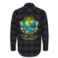 Earth Day 2022 52nd Earth Day Gifts Girls Boys Flannel Shirt | Artistshot