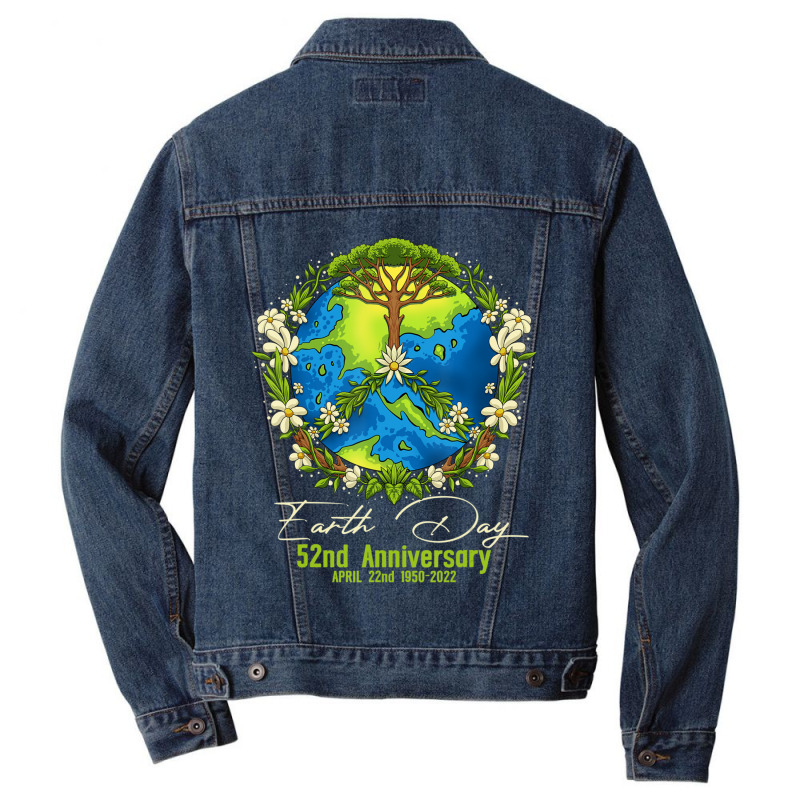 Earth Day 2022 52nd Earth Day Gifts Girls Boys Men Denim Jacket | Artistshot