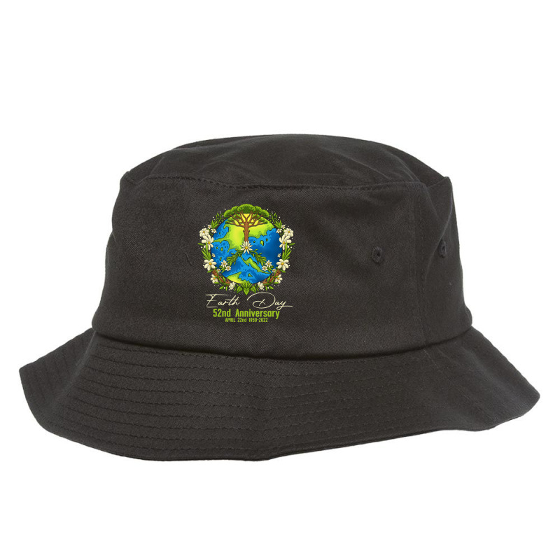 Earth Day 2022 52nd Earth Day Gifts Girls Boys Bucket Hat | Artistshot