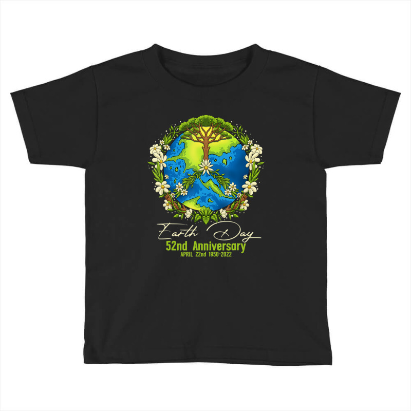 Earth Day 2022 52nd Earth Day Gifts Girls Boys Toddler T-shirt | Artistshot