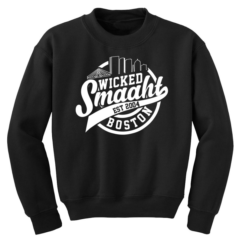 Wicked Smaht Boston Youth Sweatshirt | Artistshot