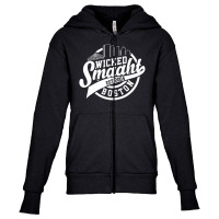 Wicked Smaht Boston Youth Zipper Hoodie | Artistshot