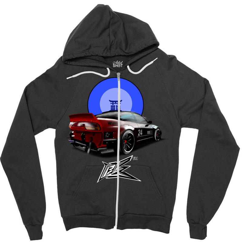 240sx Nismo Silvia S13 Pandem Zipper Hoodie | Artistshot