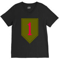 1st Infantry Division The Big Red One V-neck Tee | Artistshot