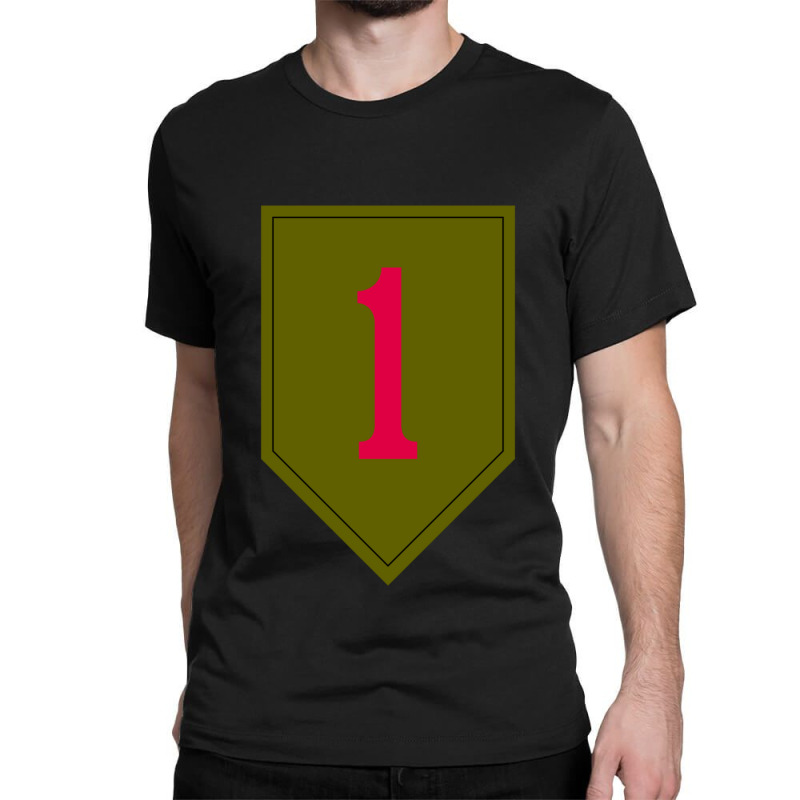 1st Infantry Division The Big Red One Classic T-shirt by FaunBrown | Artistshot