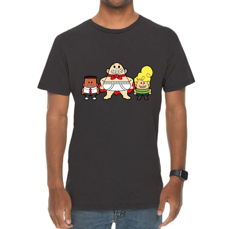 Captain Underpants Team Vintage T-Shirt by yumgaugeteuda | Artistshot