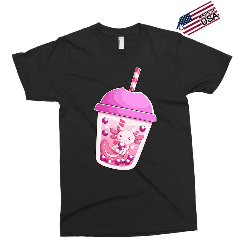 Axolotl Boba Tea T Shirt Bobalotl Exclusive T-shirt by Irena D Good | Artistshot