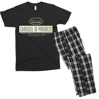 Classic Carousel Of Progress Theme Park Series Men's T-shirt Pajama Set | Artistshot