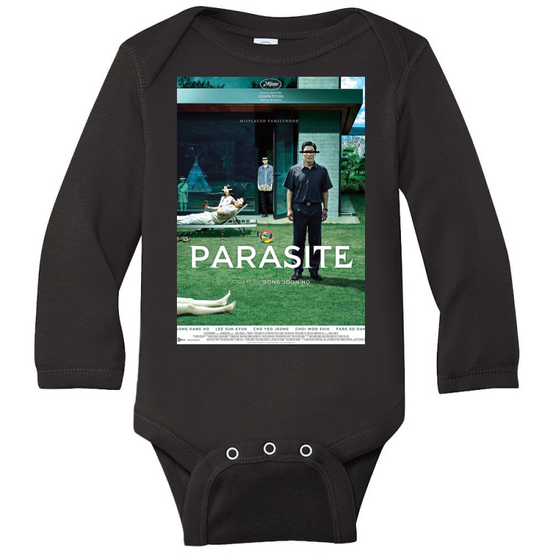 Parasite Movie Long Sleeve Baby Bodysuit by peterkimbe | Artistshot