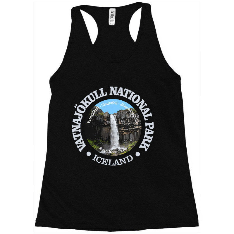 Vatnajokull National Park Racerback Tank by ANTHONY VICK | Artistshot