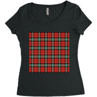 Kerr Ancient Plaid Tartan Scottish Women's Triblend Scoop T-shirt | Artistshot