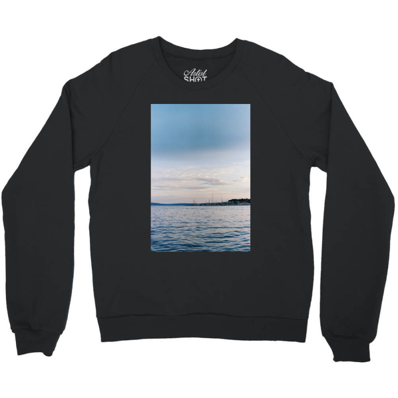 The Calm Harbour Crewneck Sweatshirt | Artistshot