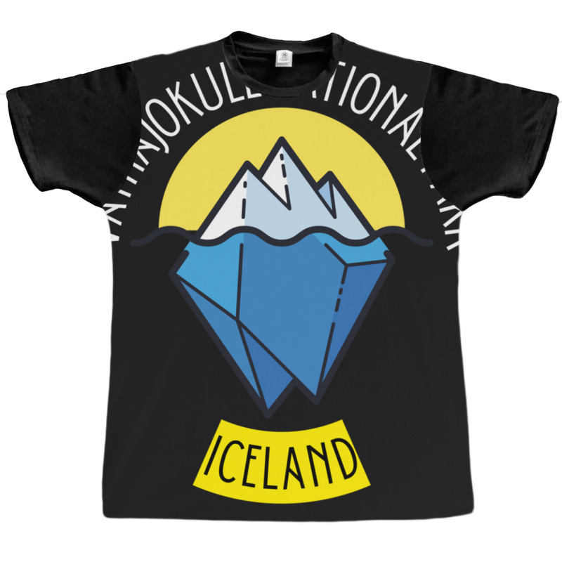 Vatnajokull National Park Graphic T-shirt by ANTHONY VICK | Artistshot