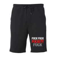 Fuck Fuck Fuckity Fuck Vulgar Profanity Fleece Short | Artistshot