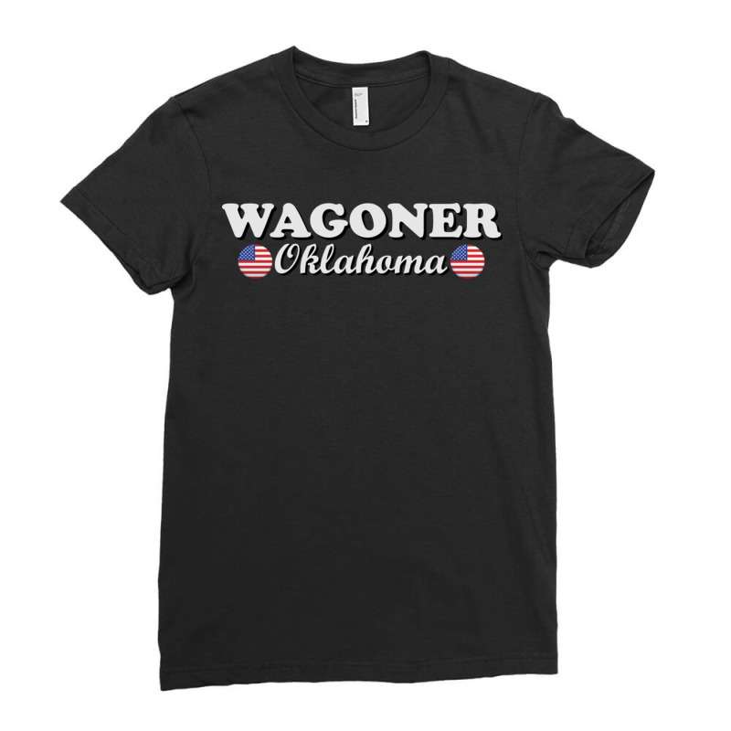 Wagoner Oklahoma Ladies Fitted T-Shirt by JeremyHurley | Artistshot